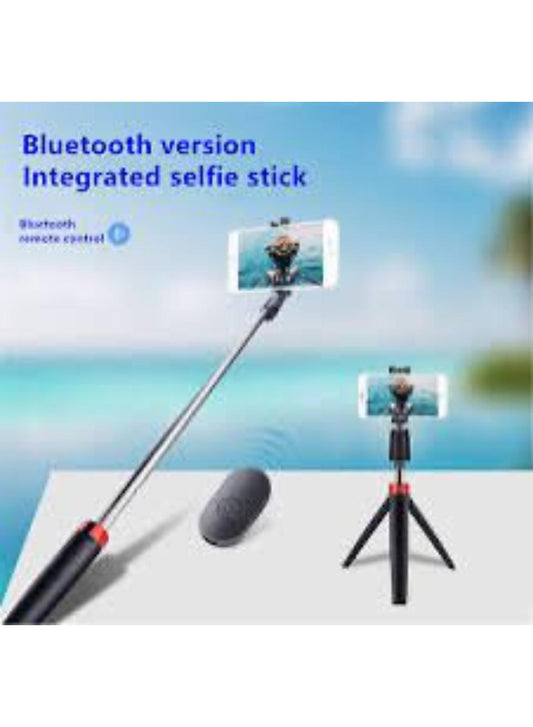 Portable Bluetooth Selfie Stick with LED Light & Tripod