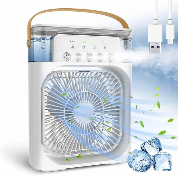 Portable USB Mini Air Cooler White