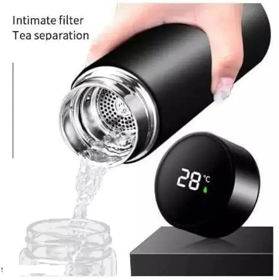 Stainless Steel Temperature Water Bottle