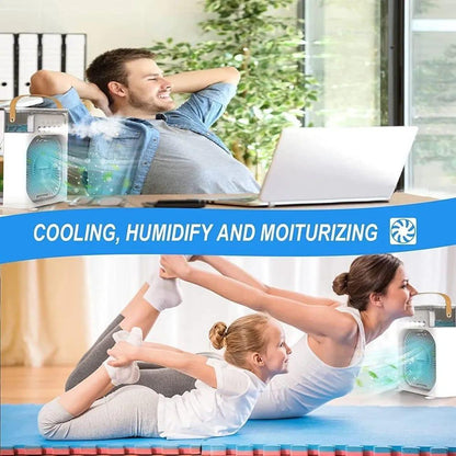 Portable USB Mini Air Cooler White